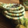 hand-dyed ethical alpaca bracelet